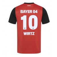 Maglia Calcio Bayer Leverkusen Florian Wirtz #10 Prima Divisa 2024-25 Manica Corta